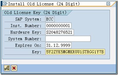 sap license sap ecc6安装系列五 安装后 license 的处理
